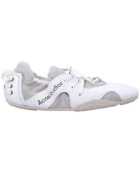 Acne Studios - Schnürsneaker Aus Leder - Lyst