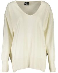 North Sails - Truien & Vesten ,Wit ,Witte Longsleeve Top - Lyst