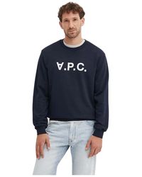 A.P.C. - Sweatshirts - Lyst