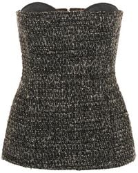 DIESEL - Zwarte Top T-Orset - Lyst
