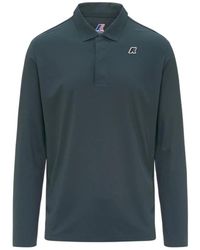 K-Way - Tops ,Groen ,Cleek Golf Polo - Lyst
