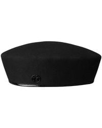 Maison Michel - Giulia Wool-Felt Beret - Lyst