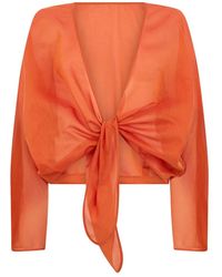 Alberta Ferretti - Blouses - Lyst