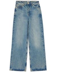 Ganni - Straight Fit Jeans - Lyst