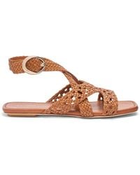 Stuart Weitzman - Flat Sandals - Lyst
