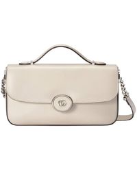 Gucci - Gg Supreme Messenger Bag Mit Web-Streifen - Lyst