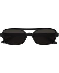 Retrosuperfuture - Accessoires ,Zwart ,Klassieke Zwarte Zonnebril Met Zeiss Lenzen - Lyst