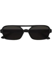Retrosuperfuture - Klassische Schwarze Sonnenbrille Mit Zeiss Gläsern - Lyst