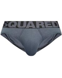 DSquared² - Katoenen Slip Met Logo - Lyst