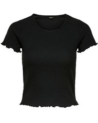 ONLY - Frauen-T-Shirt Emma manches courtes - Lyst