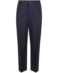 Les Deux - Broeken ,Blauw ,Straight Broeken - Lyst