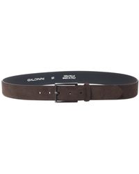 Baldinini - Accessoires ,Bruin ,Leer Suede Riem - Lyst