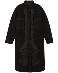 Alix The Label Embroidered Jacket - Zwart