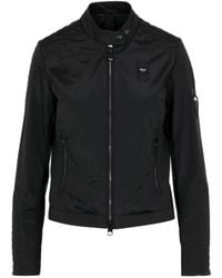 Blauer - Jassen ,Zwart ,Leer Bomberjack - Lyst