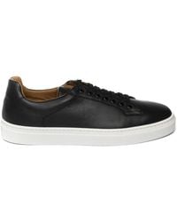 Frau - Schoenen ,Zwart ,Leer Sneaker Basic Verona - Lyst