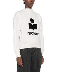 Isabel Marant - Hoodies & Sweatvesten ,Grijs ,Katoen Moby Sweatshirt - Lyst