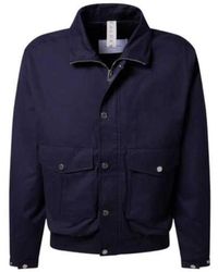 Baldessarini - Jassen ,Blauw ,Katoen Multi-Pocket Jacket - Lyst