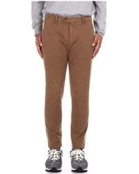 BRIGLIA - Slim-Fit Trousers - Lyst