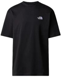The North Face - Schwarzes oversize essential tee - Lyst