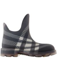 Burberry - Gummistiefel Marsh Stamp High - Lyst