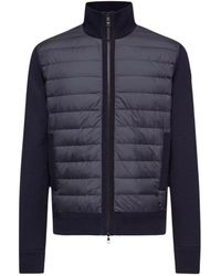 Moncler - Gewatteerd Wollen Vest Met Ritssluiting - Lyst