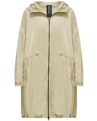 Bomboogie - Ongevoerde Parka Met Elastisch Trekkoord - Lyst