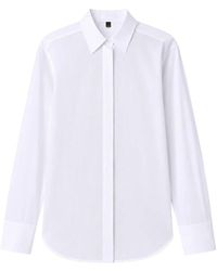Pinko - Overhemden ,Wit ,Katoen Cassata Shirt - Lyst