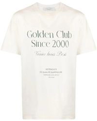 Golden Goose - Magliette con stampa logo club - Lyst