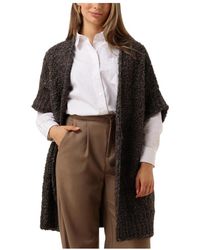 Nukus - Truien & Vesten ,Bruin ,Bess Cardigan - Lyst