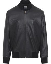 Paul Smith - Leather Jackets - Lyst