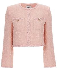 Self-Portrait - Tweed Jackets - Lyst