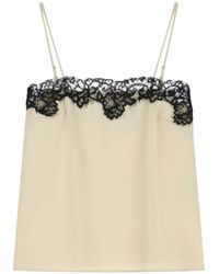 Imperial - Top Met Kant En Stijl - Lyst