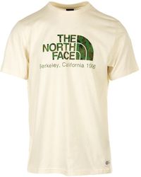 The North Face - Berkeley california weißes t-shirt - Lyst