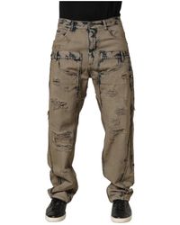 Dolce & Gabbana - Straight Fit Jeans - Lyst