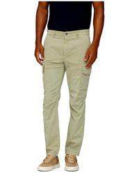 Aeronautica Militare - Slim-Fit Trousers - Lyst