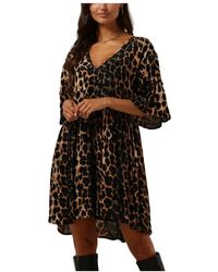 Alix The Label - Animal Print Mini Kleid - Lyst