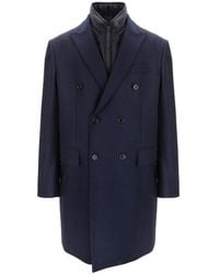 Fay - Double-Breasted Coats - Lyst
