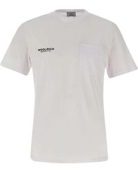 Woolrich - T-Shirts - Lyst