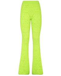 Philipp Plein - Flare Broeken Monogram - Lyst
