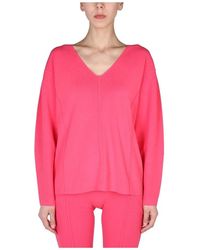 Helmut Lang - V-Neck Knitwear - Lyst