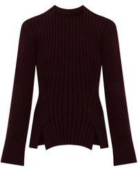 Victoria Beckham - Round-Neck Knitwear - Lyst