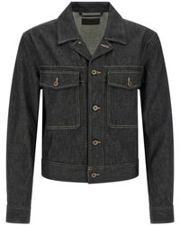 Lemaire - Denim Jackets - Lyst