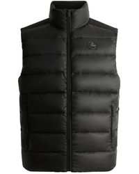 Fusalp - Jassen ,Zwart ,Leer Gorvone Mouwloze Donsjas - Lyst