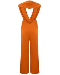 Alberta Ferretti - Jumpsuit Met Halslijn - Lyst
