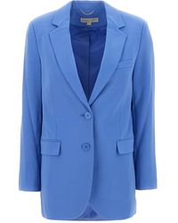 Michael Kors - Single-Breasted Two-Button Blazer - Lyst