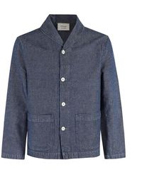 Tela Genova - Denim Arbeitsjacke Blau Boxy Fit - Lyst