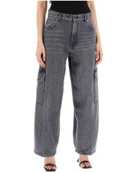 Haikure - Cargo jeans mit cargotaschen - Lyst