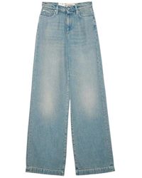 Roy Rogers - Jeans ,Blauw ,Katoen Broek - Lyst