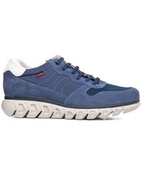 Callaghan - Sneakers Aus Wildleder Und Stoff Mit Haifischsohle - Lyst