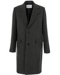 Ami Paris - Single-Breasted Coats - Lyst